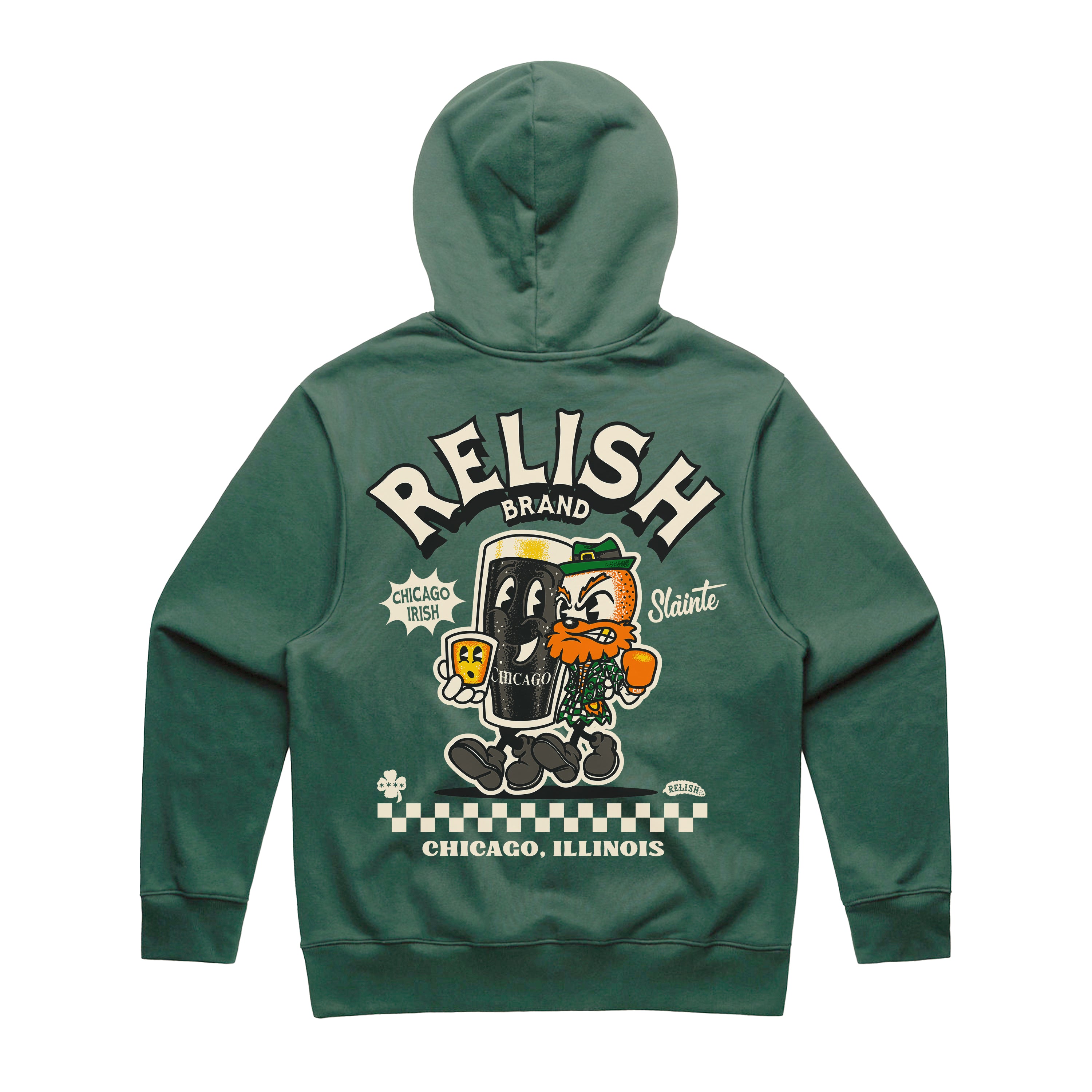 Chi-Irish 2026 Pullover Hoodie - Green – Relish Brand
