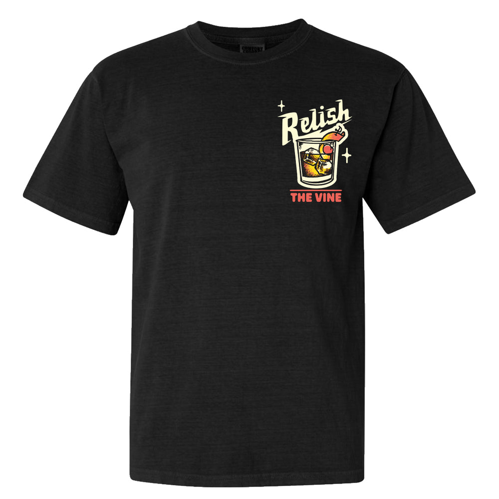 
                  
                    Load image into Gallery viewer, The Vine X Relish Brand - Old Fashioned Tee - Garment Dyed
                  
                