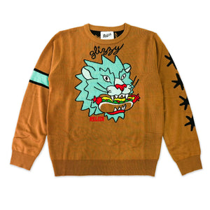 
                  
                    Load image into Gallery viewer, Chicago Style Glizzy &amp;amp; Art Lion sweater
                  
                