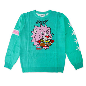 
                  
                    Load image into Gallery viewer, Chicago Style Glizzy &amp;amp; Art Lion sweater
                  
                