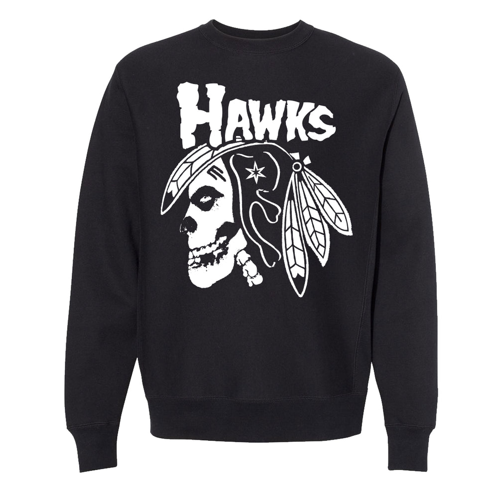 Chicago Punk-Hawks reverse weave Crewneck