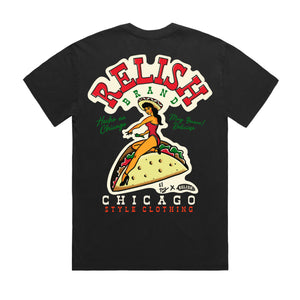 
                  
                    Load image into Gallery viewer, Chicago Señorita - Taco Tee - El Ray Collab - Garment Dyed
                  
                