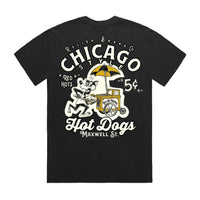 Chicago Style Hot Dog cart - Maxwell St. - Garment Dyed