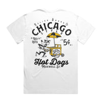 Chicago Style Hot Dog cart - Maxwell St. - Garment Dyed
