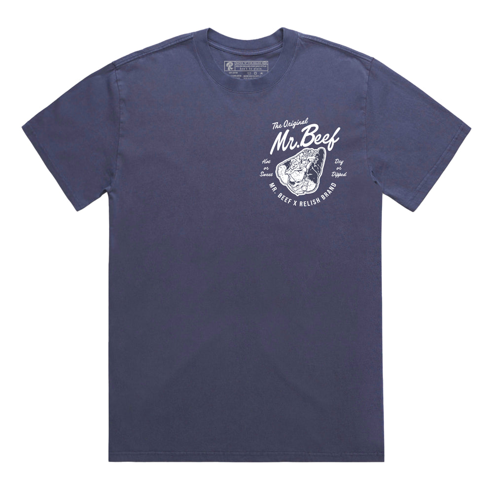 
                  
                    Load image into Gallery viewer, Mr. Beef X Relish Collab - The Original Beef - Garment Dyed - Solid colors
                  
                