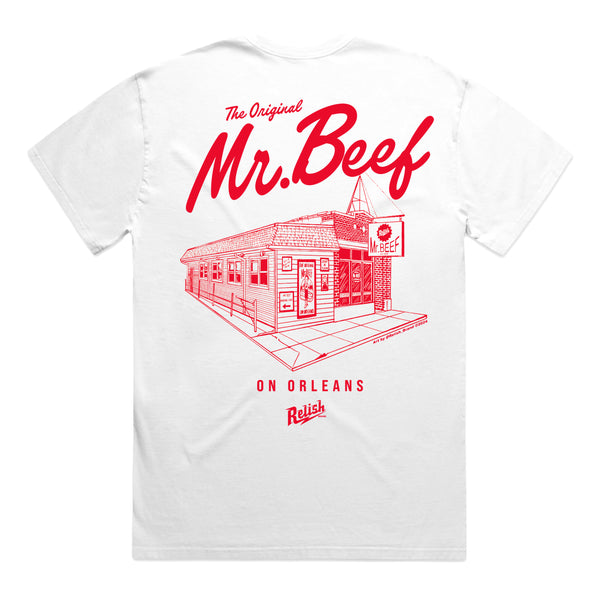BEEFIRST 　Tシャツ 　Sサイズ Mr. Beef X Relish Collab - The Original Beef - Garment Dyed