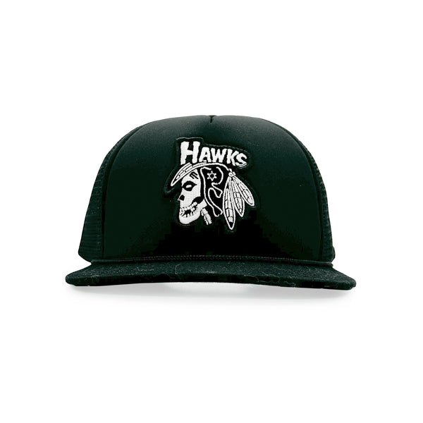 Punk Hawks - Trucker Snap back - Black – Relish Brand