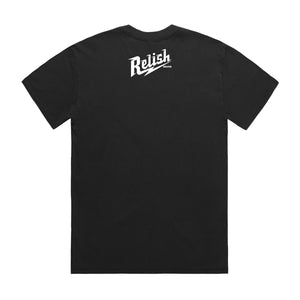 
                  
                    Load image into Gallery viewer, Mr. Beef X Relish Collab - 666 Mark of the BEEF - Garment Dyed - Black
                  
                
