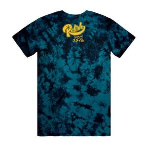 
                  
                    Load image into Gallery viewer, Hotdog Cat - Chicago style - Teal Tie Dye
                  
                