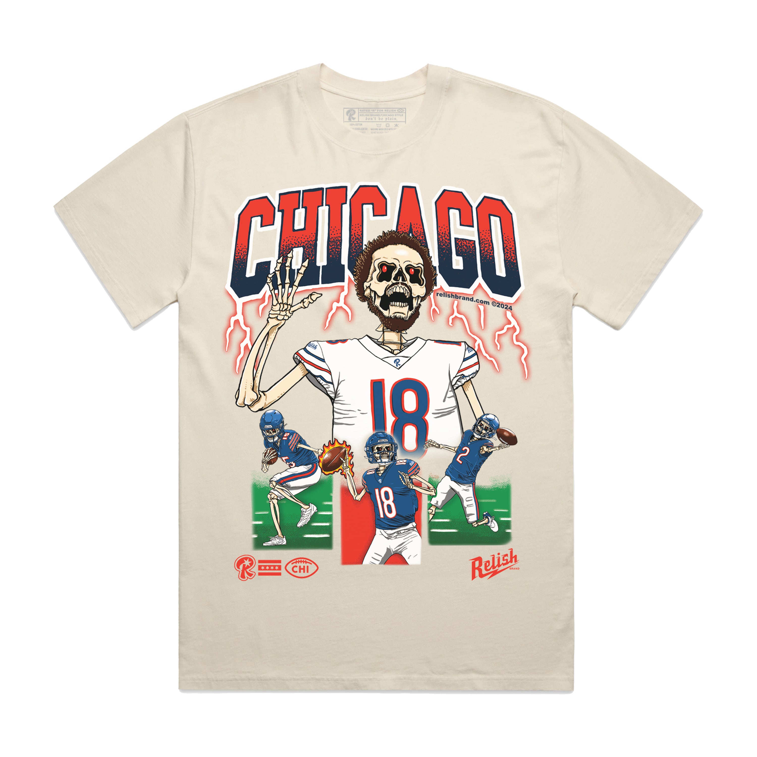 The Claw - Chicago Football - 2024 - Garment Dyed – Relish Brand