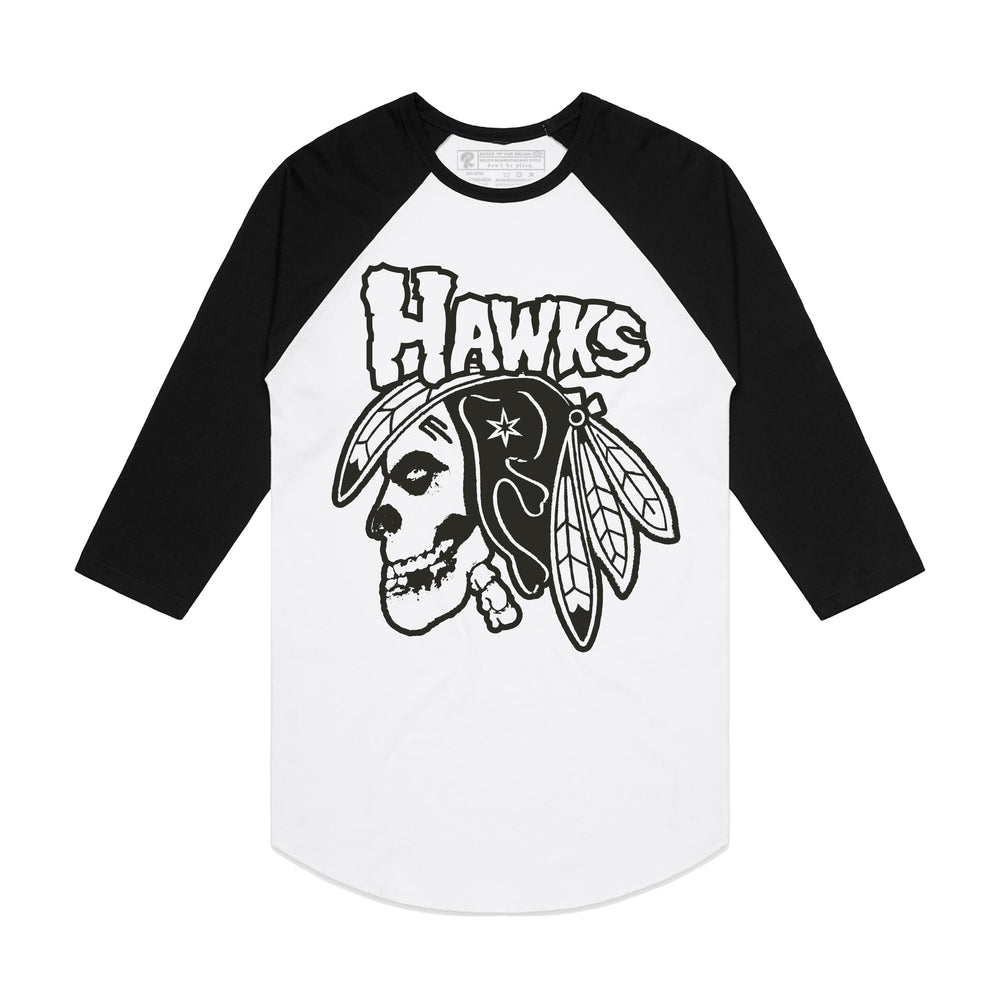 Chicago Punk Hawks Baseball tee