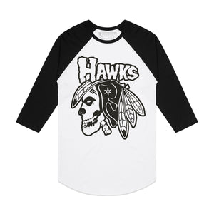 
                  
                    Load image into Gallery viewer, Chicago Punk Hawks Baseball tee
                  
                
