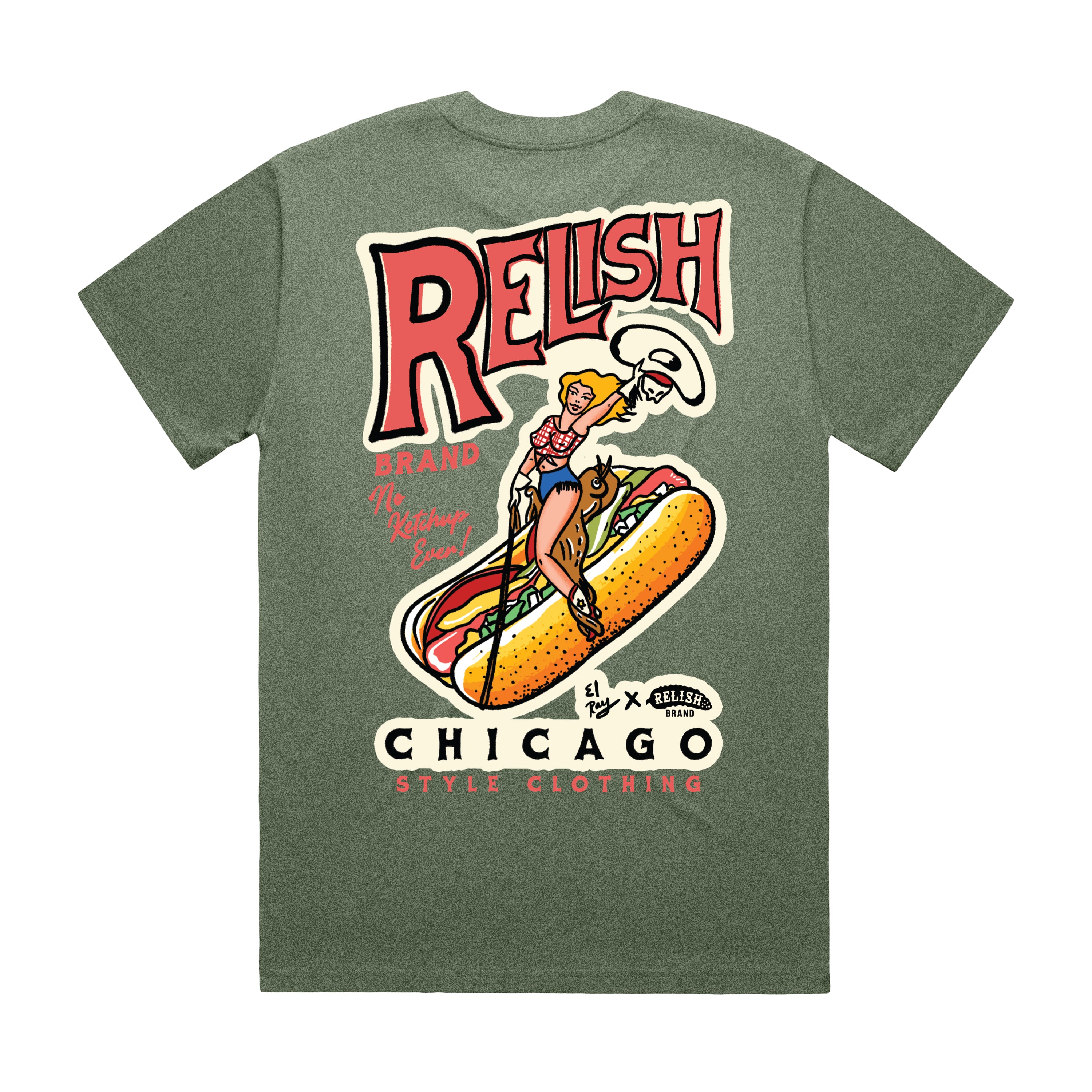 Chi Rider - El Ray Collab - Garment Dyed – Relish Brand