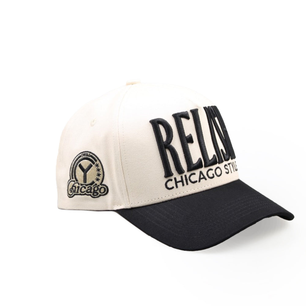
                  
                    Load image into Gallery viewer, Relish Essentials Ivory Snapback
                  
                