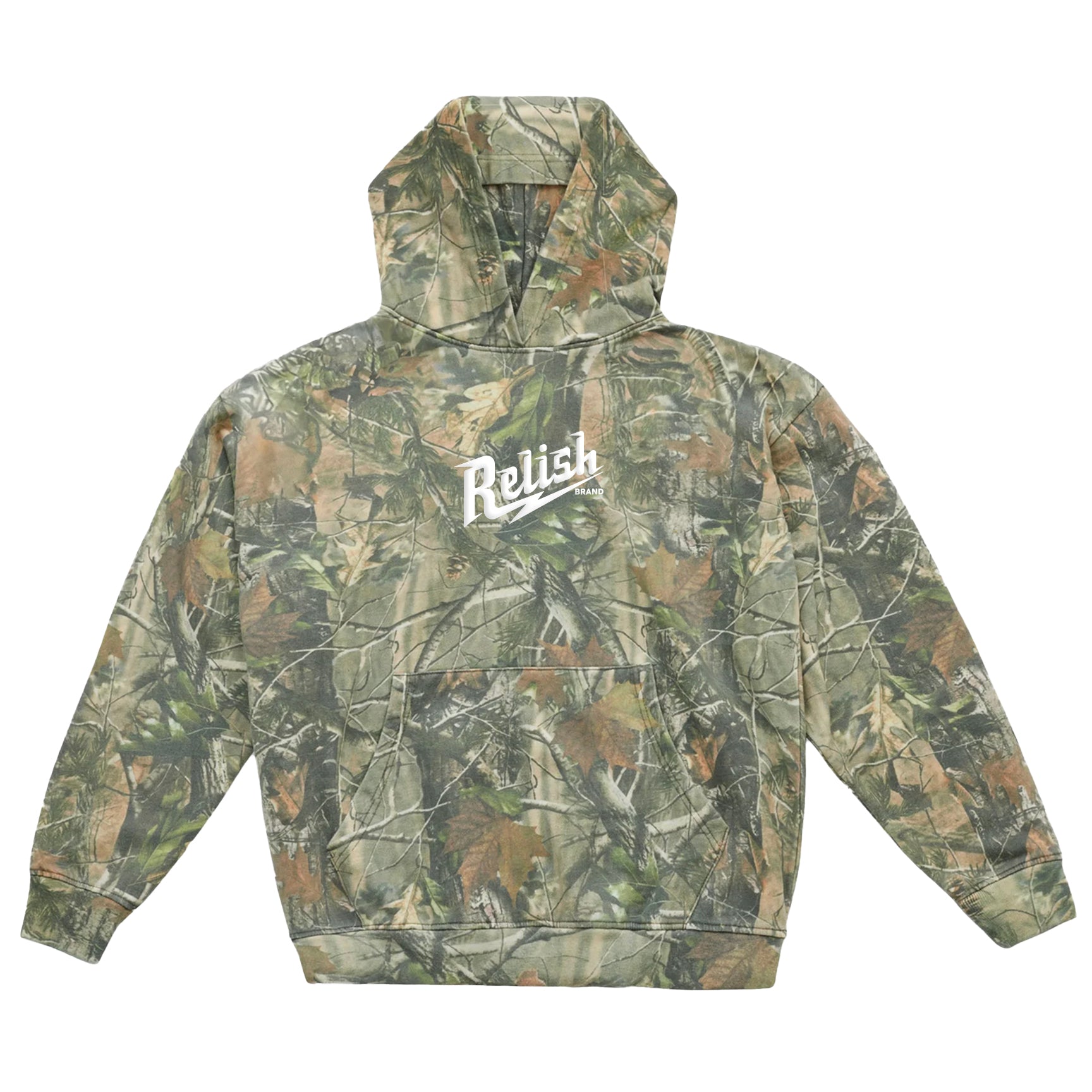 Target: Rats - Puff Print on Heavyweight Hoodie - Vintage Wood
