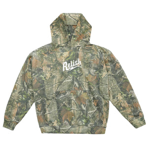 
                  
                    Load image into Gallery viewer, Target: Rats - Puff Print on Heavyweight Hoodie - Vintage Wood Camo
                  
                