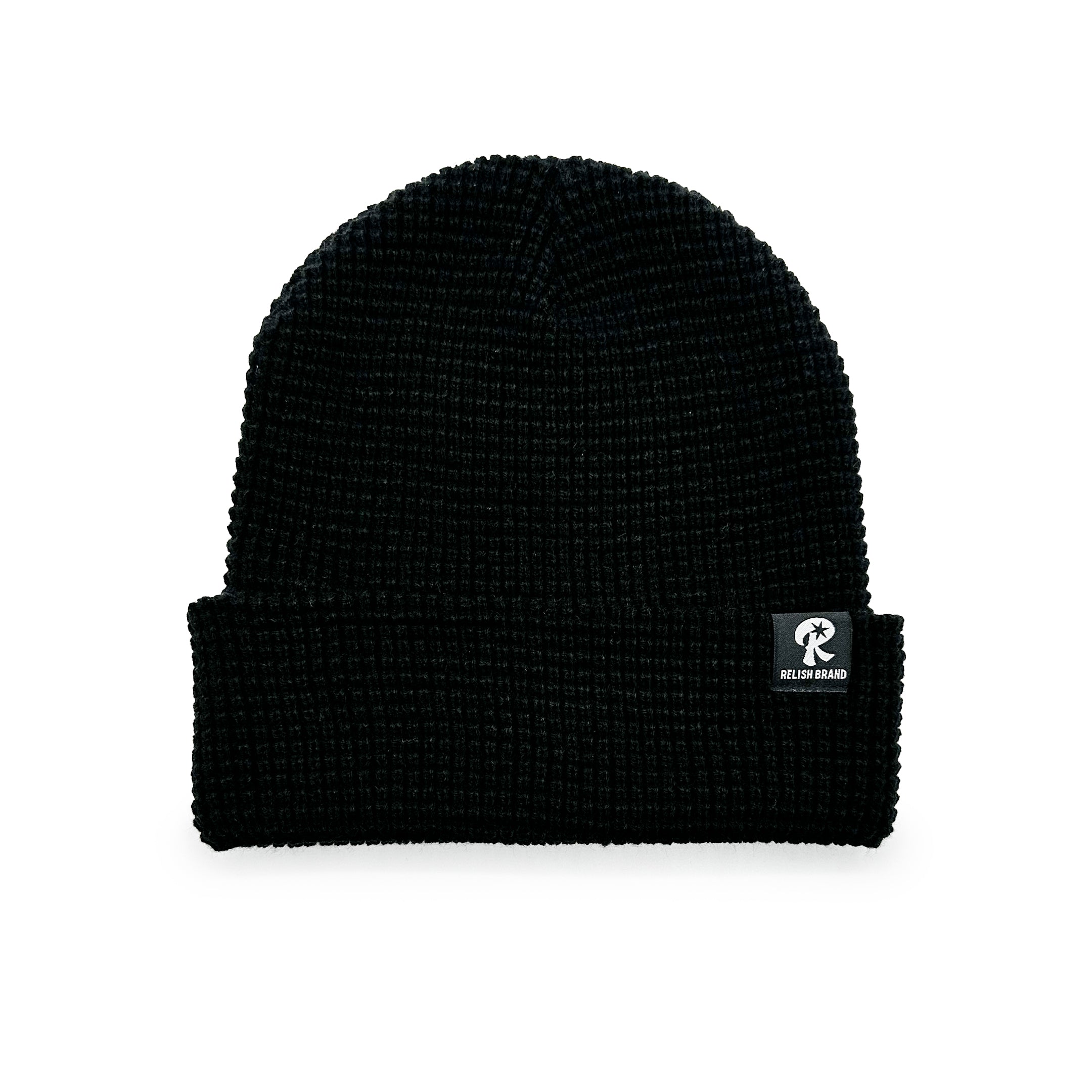 REIGNING CHAMP WAFFLE BEANIE ブラック Waffle Knit Beanie | Reigning Champ