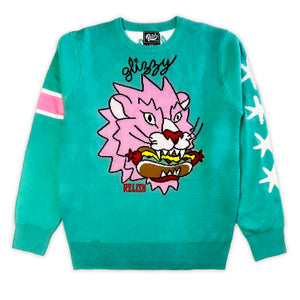 
                  
                    Load image into Gallery viewer, Chicago Style Glizzy &amp;amp; Art Lion sweater
                  
                