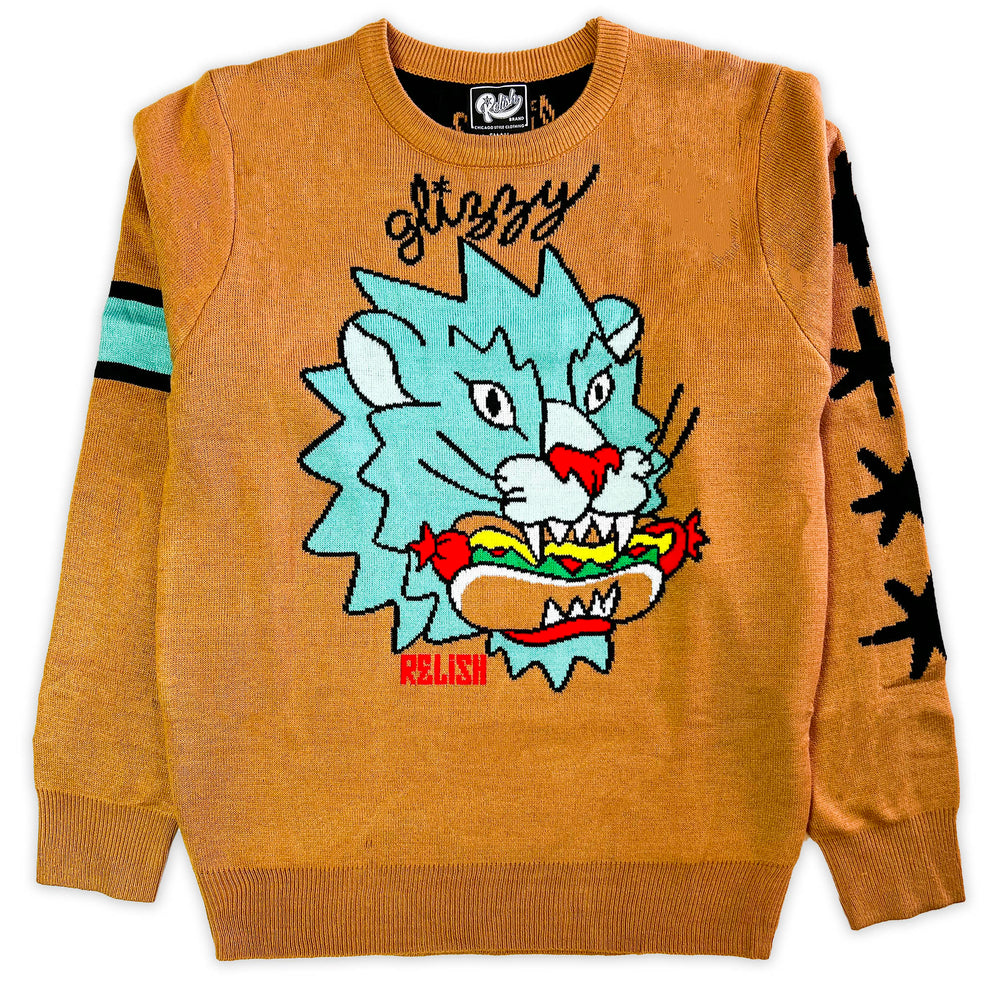 
                  
                    Load image into Gallery viewer, Chicago Style Glizzy &amp;amp; Art Lion sweater
                  
                