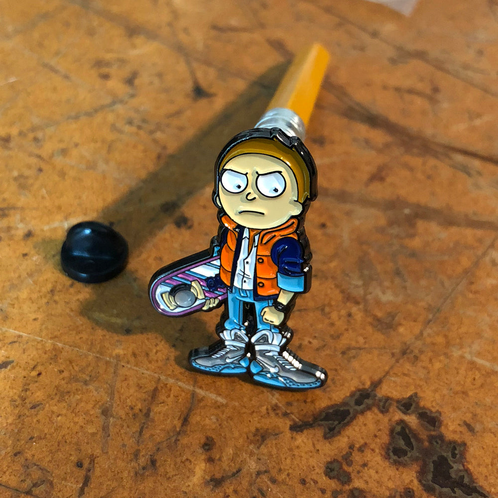 
                  
                    Load image into Gallery viewer, Morty McFly - Hat pin
                  
                