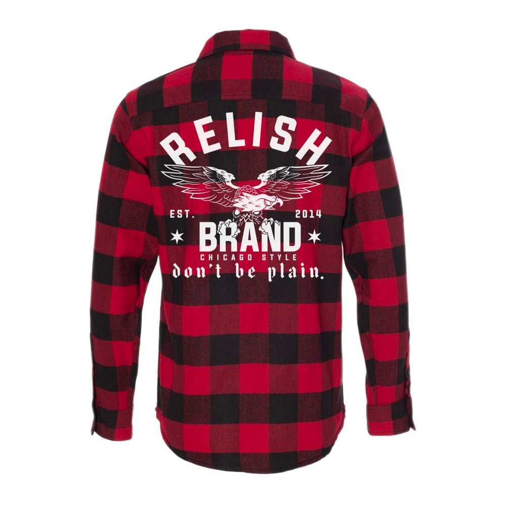 
                  
                    Load image into Gallery viewer, American Eagle Don&amp;#39;t be Plain flannel - Buffalo
                  
                