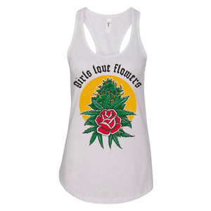 
                  
                    Load image into Gallery viewer, Girls Love Flowers - Tank Top
                  
                