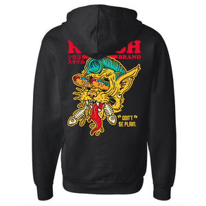 
                  
                    Load image into Gallery viewer, Hot dog Cat - Don&amp;#39;t be Plain. - Heavyweight Hoodie
                  
                